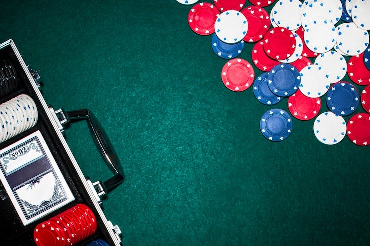 Ilustrasi edukasi responsible gaming melalui materi digital yang interaktif
